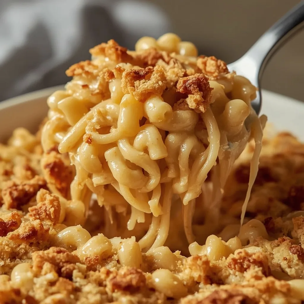 Pioneer Woman Spaghetti Mac and Cheese