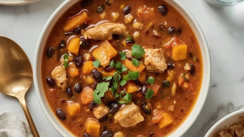 Pioneer Woman Spicy Chicken and Black Bean Soup