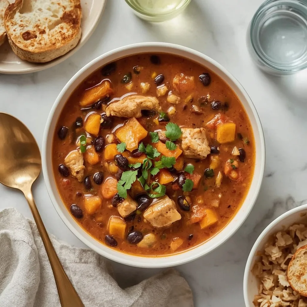 Pioneer Woman Spicy Chicken and Black Bean Soup