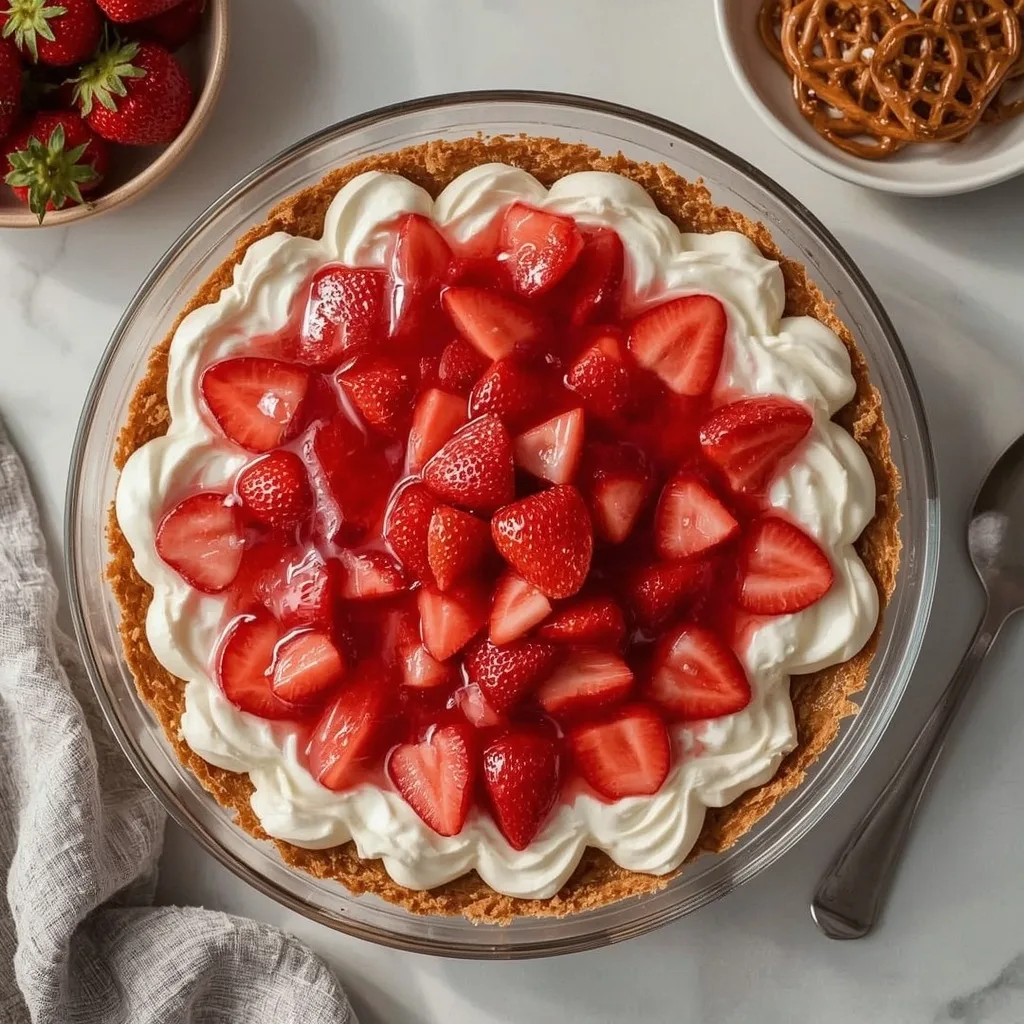 Pioneer Woman Strawberry Pretzel Salad
