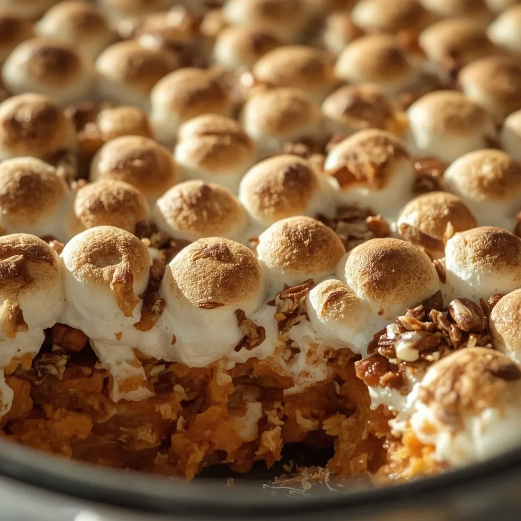 Pioneer Woman Sweet Potato Casserole with Marshmallows