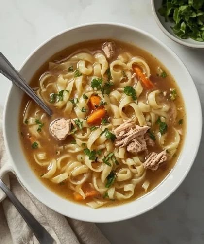 Pioneer Woman Turkey Noodle Soup