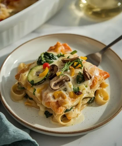 Pioneer Woman White Vegetable Lasagna