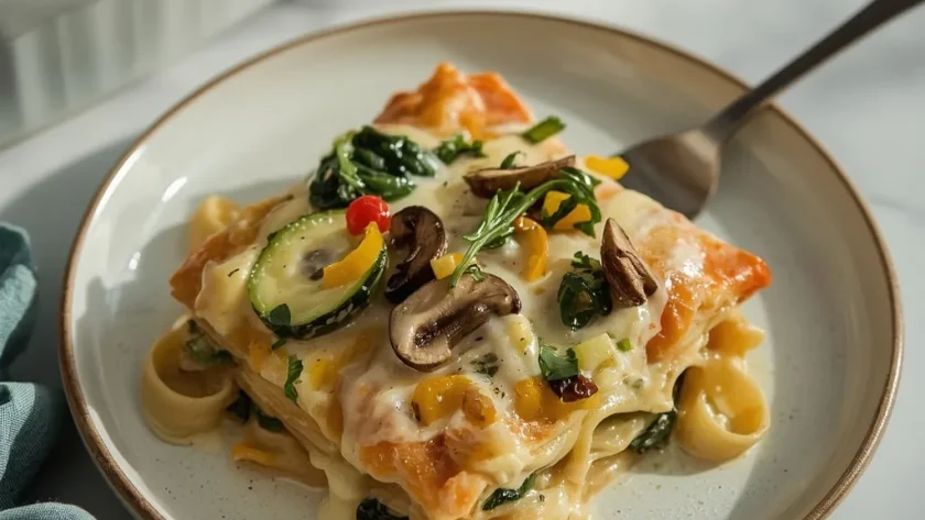 Pioneer Woman White Vegetable Lasagna