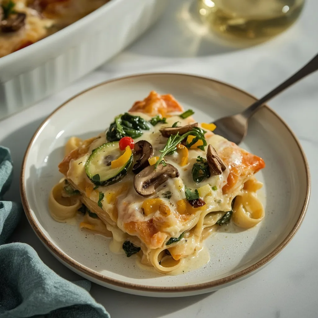 Pioneer Woman White Vegetable Lasagna