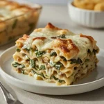 Pioneer Woman White Vegetable Lasagna - recipe card