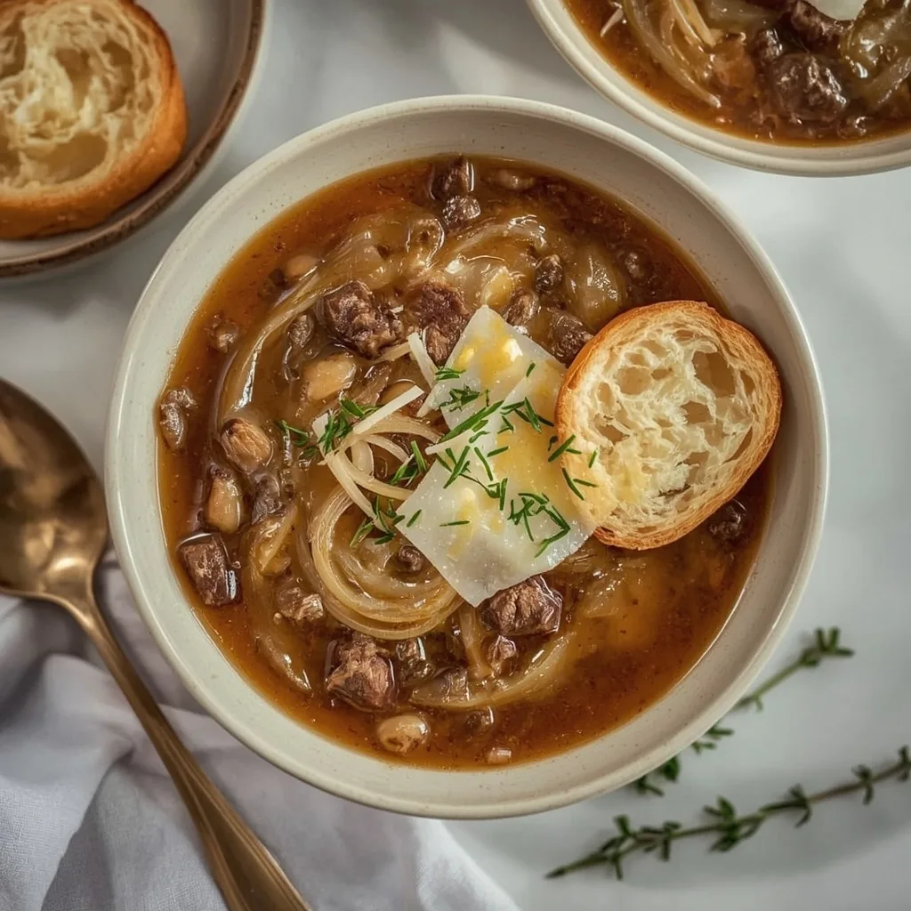 Slow-Cooker French Onion Soup