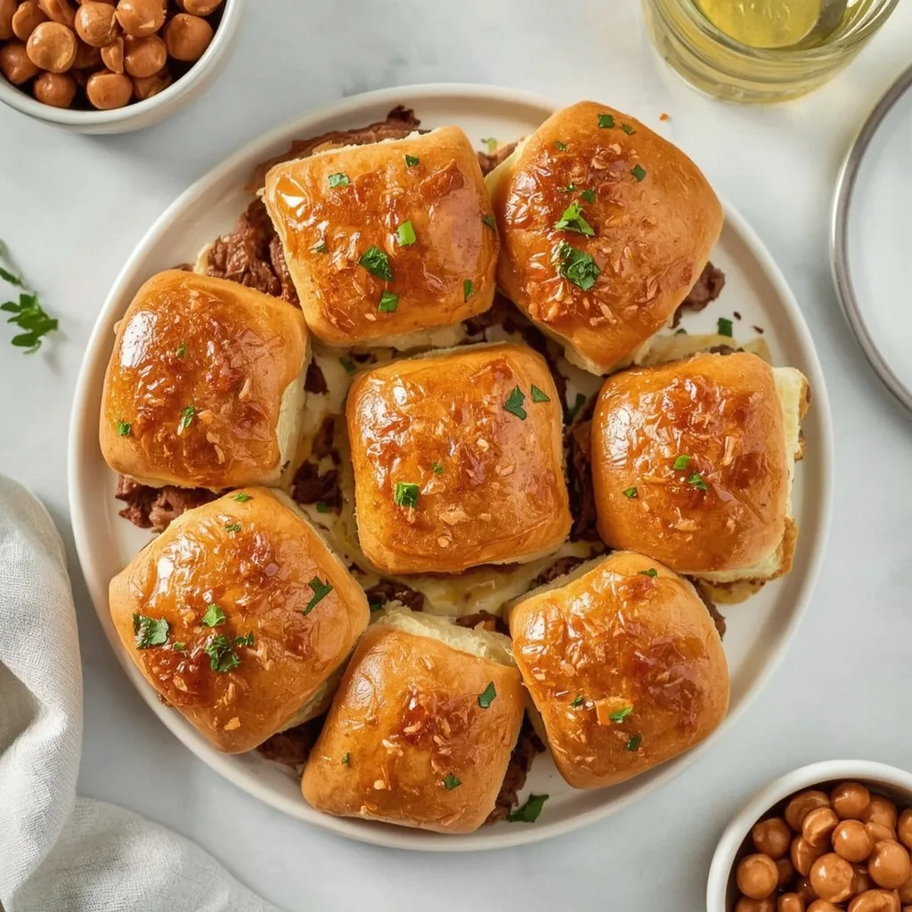 Hawaiian Roast Beef Sliders