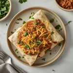 Pioneer Woman Beef and Bean Burritos