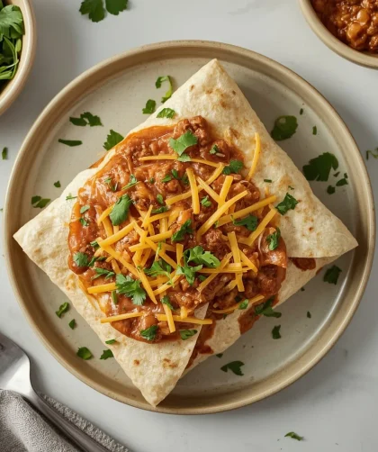 Pioneer Woman Beef and Bean Burritos