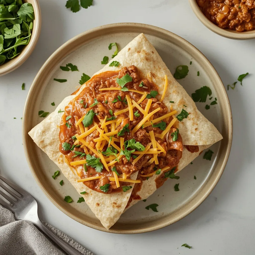 Pioneer Woman Beef and Bean Burritos