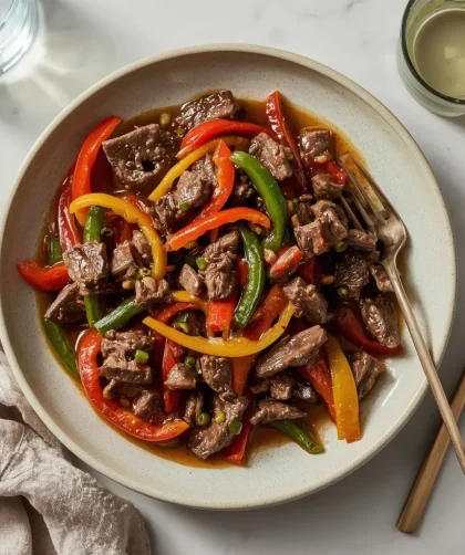 Pioneer Woman Beef and Pepper Stir Fry