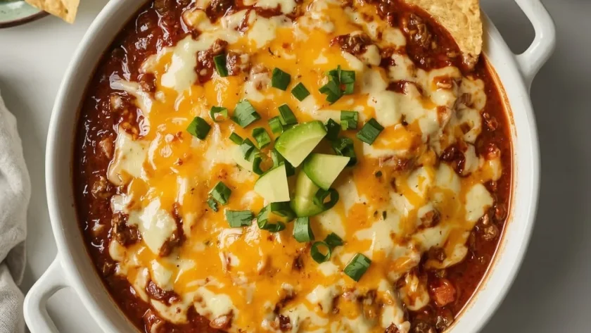 Pioneer Woman Beef Enchilada Dip