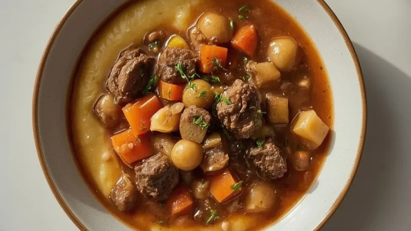 Pioneer Woman Beef Stew and Cheese Grits