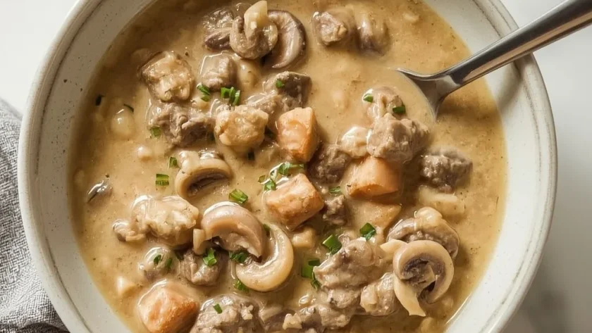 Pioneer Woman Beef Stroganoff Soup