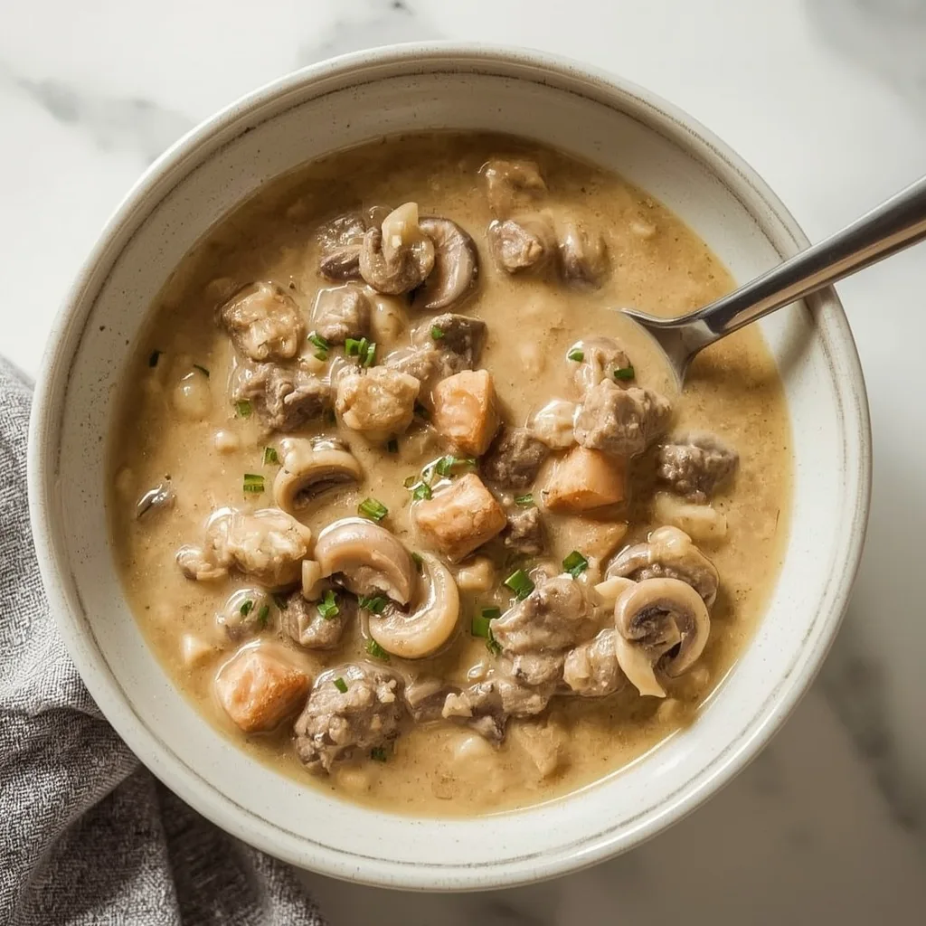 Pioneer Woman Beef Stroganoff Soup