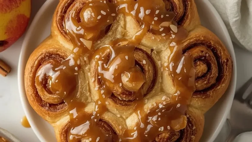 Pioneer Woman Caramel Apple Cinnamon Rolls