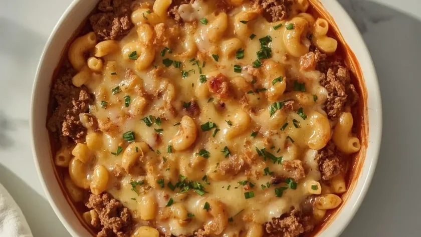 Pioneer Woman Cheeseburger Casserole