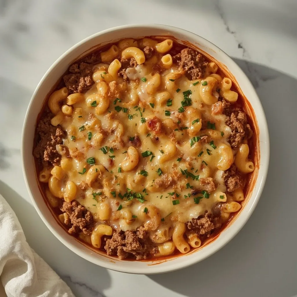 Pioneer Woman Cheeseburger Casserole