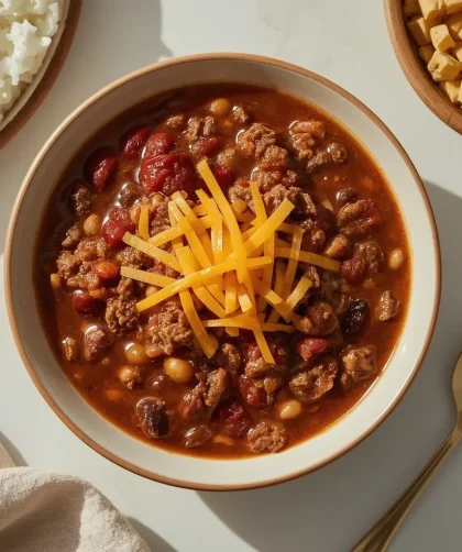Pioneer Woman Cheeseburger Chili