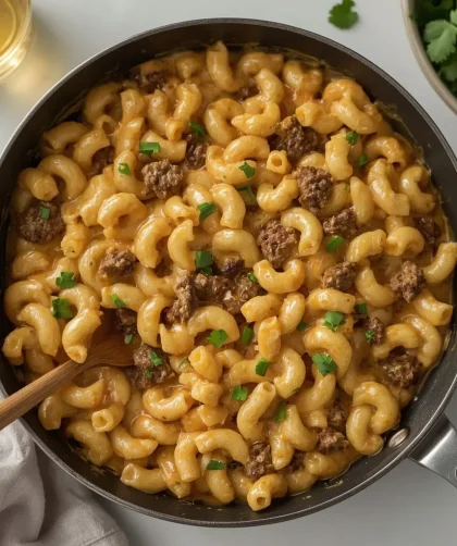 Pioneer Woman Cheeseburger Macaroni