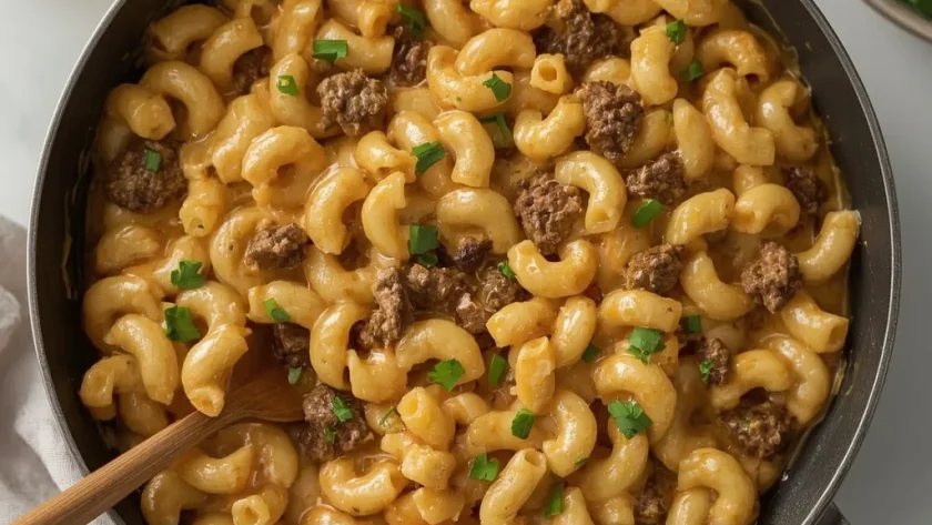 Pioneer Woman Cheeseburger Macaroni