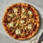 Pioneer Woman Cheeseburger Pizza