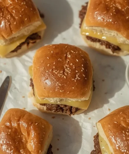 Pioneer Woman Cheeseburger Sliders