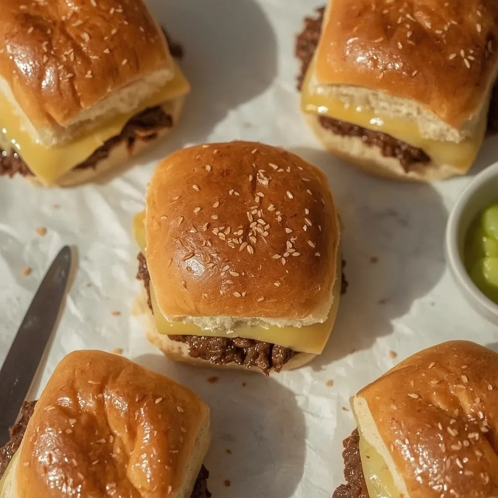 Pioneer Woman Cheeseburger Sliders