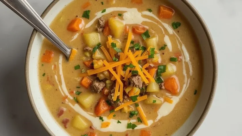 Pioneer Woman Cheeseburger Soup