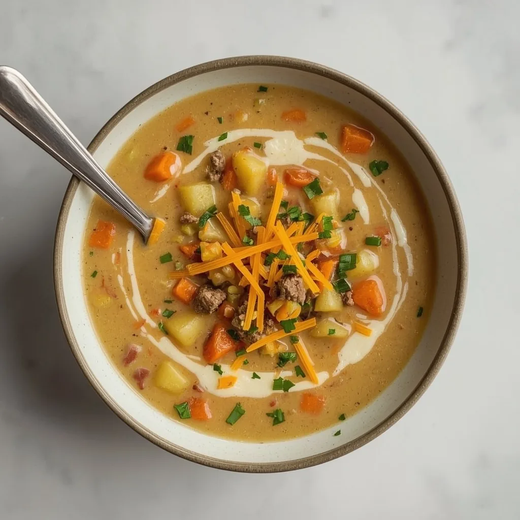 Pioneer Woman Cheeseburger Soup