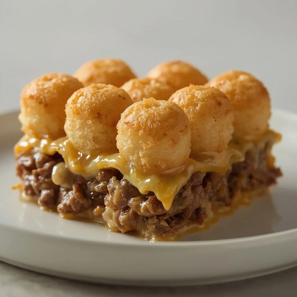 Pioneer Woman Cheeseburger Tater Tot Casserole