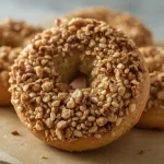 Pioneer Woman Cinnamon Streusel Bagels - recipe card