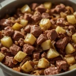 Pioneer Woman Corned Beef Hash - recipe card