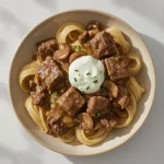Pioneer Woman Crockpot Beef Stroganoff