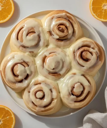 Pioneer Woman Orange Cinnamon Rolls