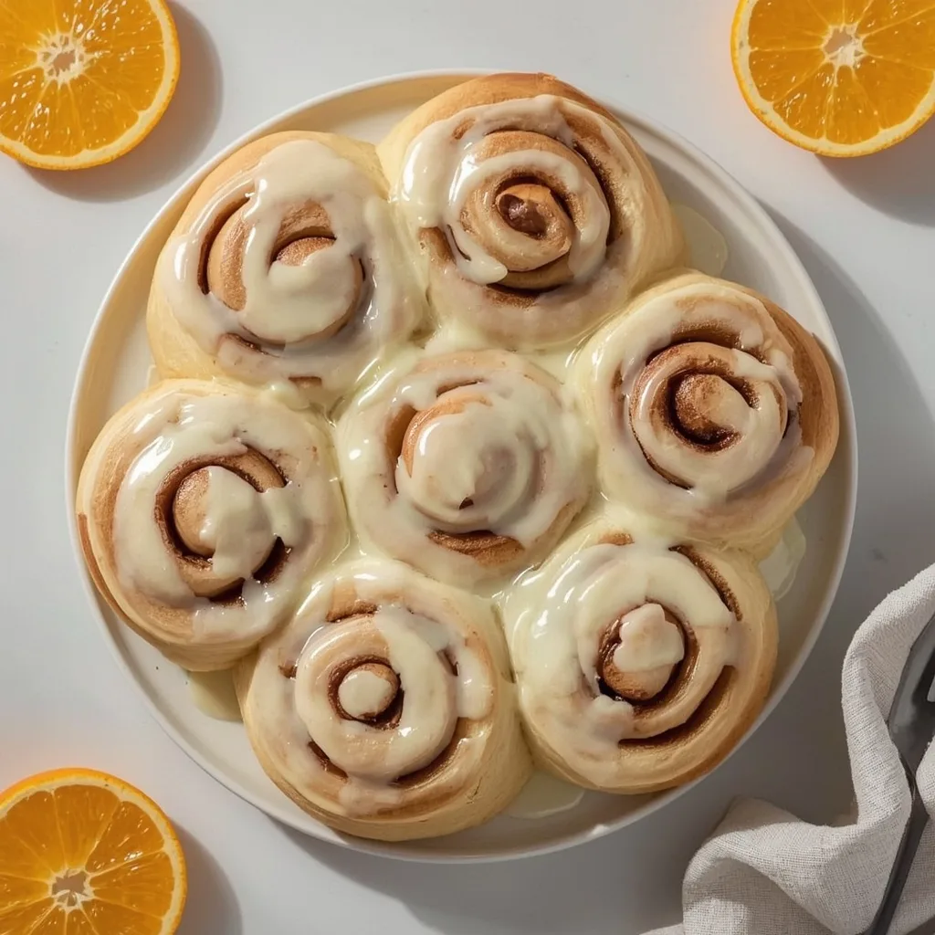 Pioneer Woman Orange Cinnamon Rolls
