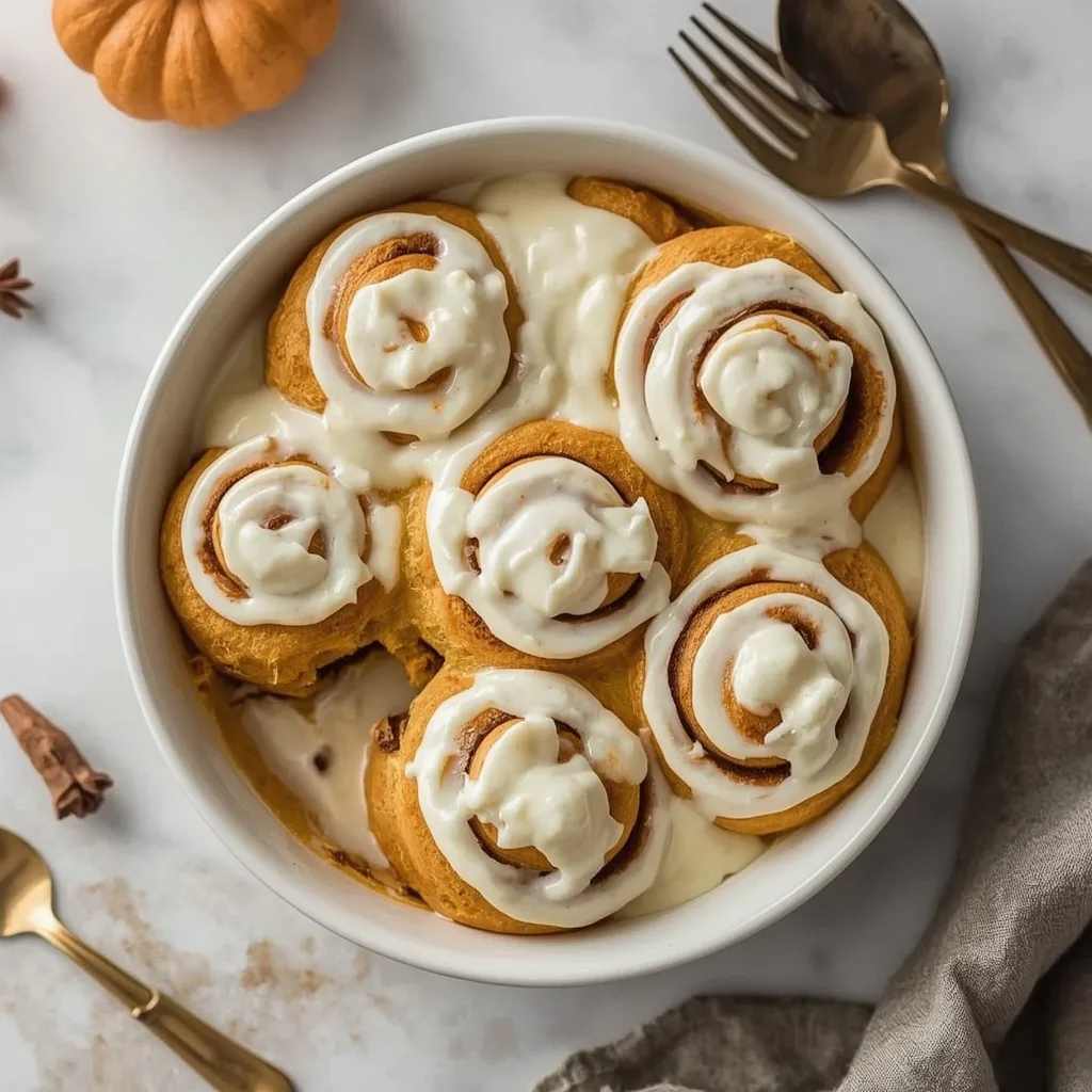 Pioneer Woman Pumpkin Cinnamon Rolls