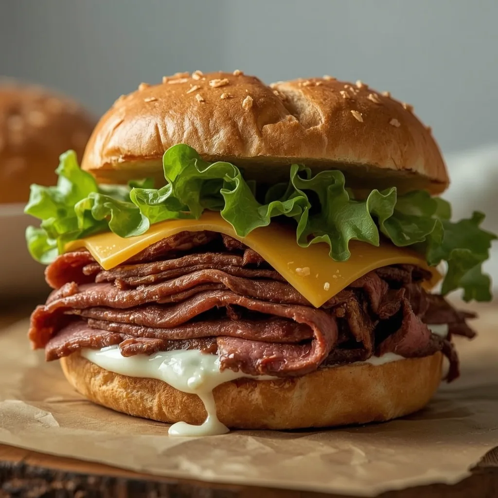 Pioneer Woman Roast Beef Sandwich